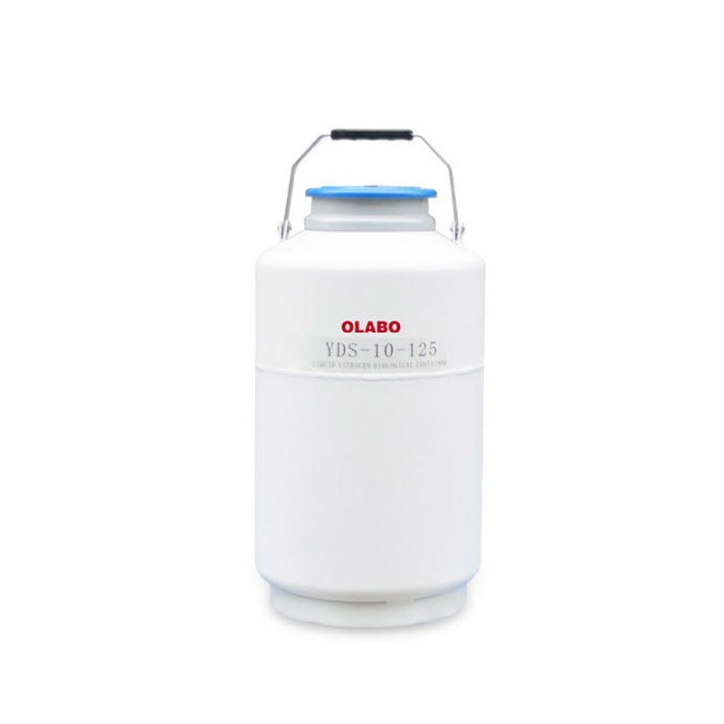 欧莱博方提桶系列液氮罐YDS-10-125-FS_液氮罐厂家