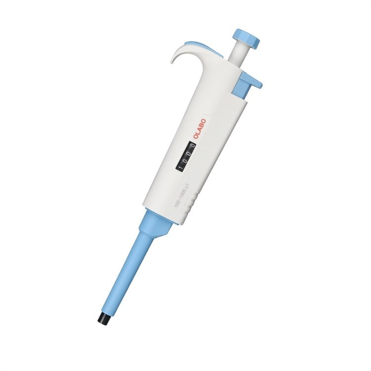 国产OLABO，B系列单道可调式移液器100-1000μl