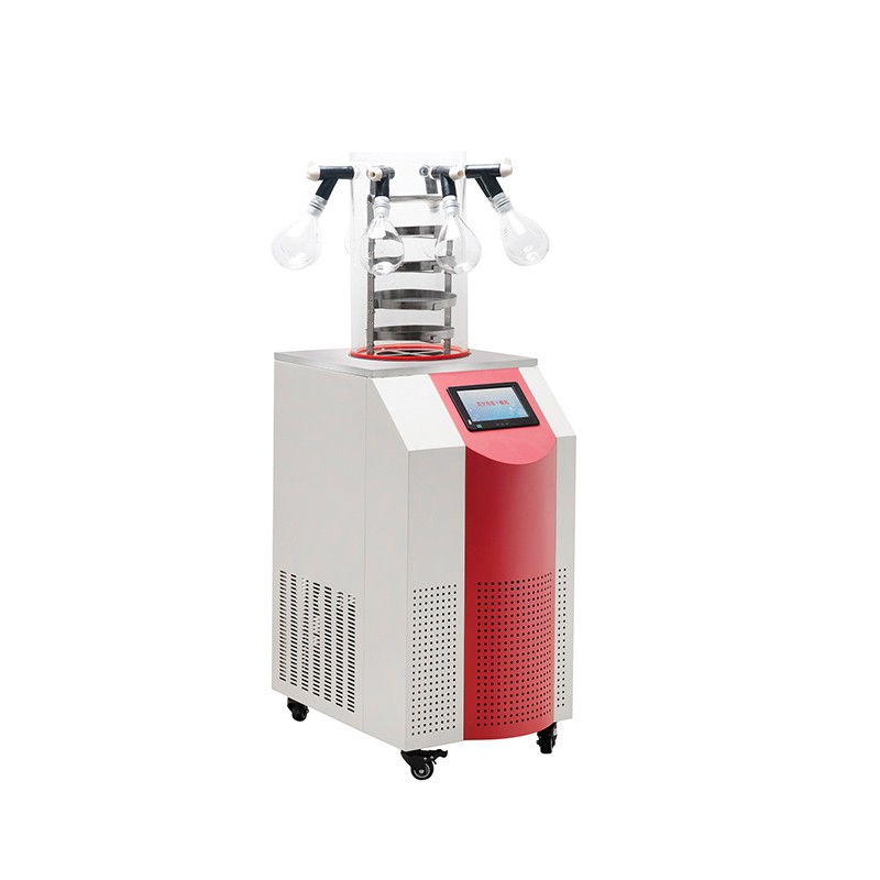 欧莱博OLB-FD12P立式多歧管型冷冻干燥机_冷冻干燥机厂家