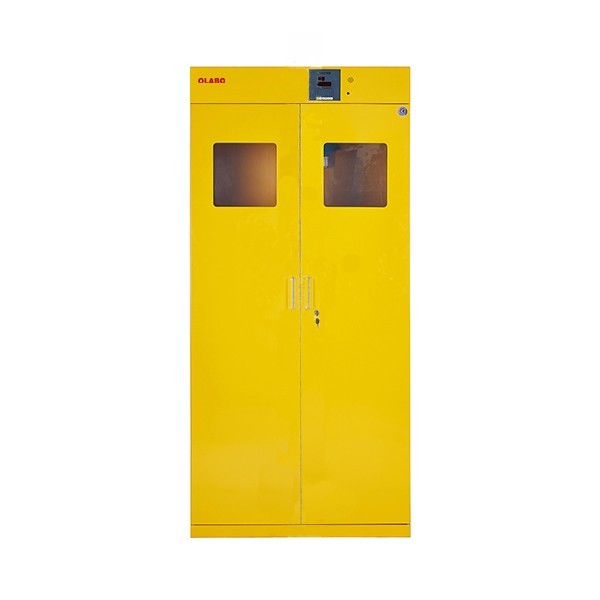 双瓶气瓶柜全钢型_全钢气瓶柜