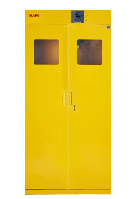 全钢型三瓶存储气瓶柜_气瓶柜厂家